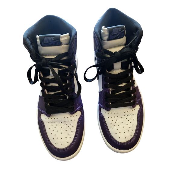 Size Men's 7.5 - Jordan 1 Retro OG High Court Purple 2.0 555088-500 - Picture 3 of 7